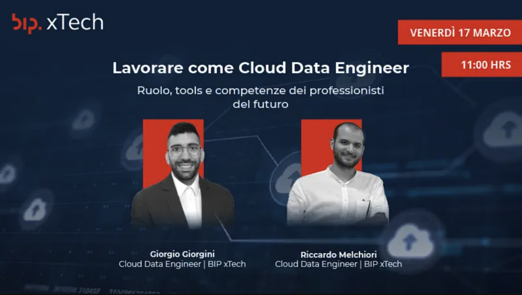 Lavorare come Cloud Data Engineer