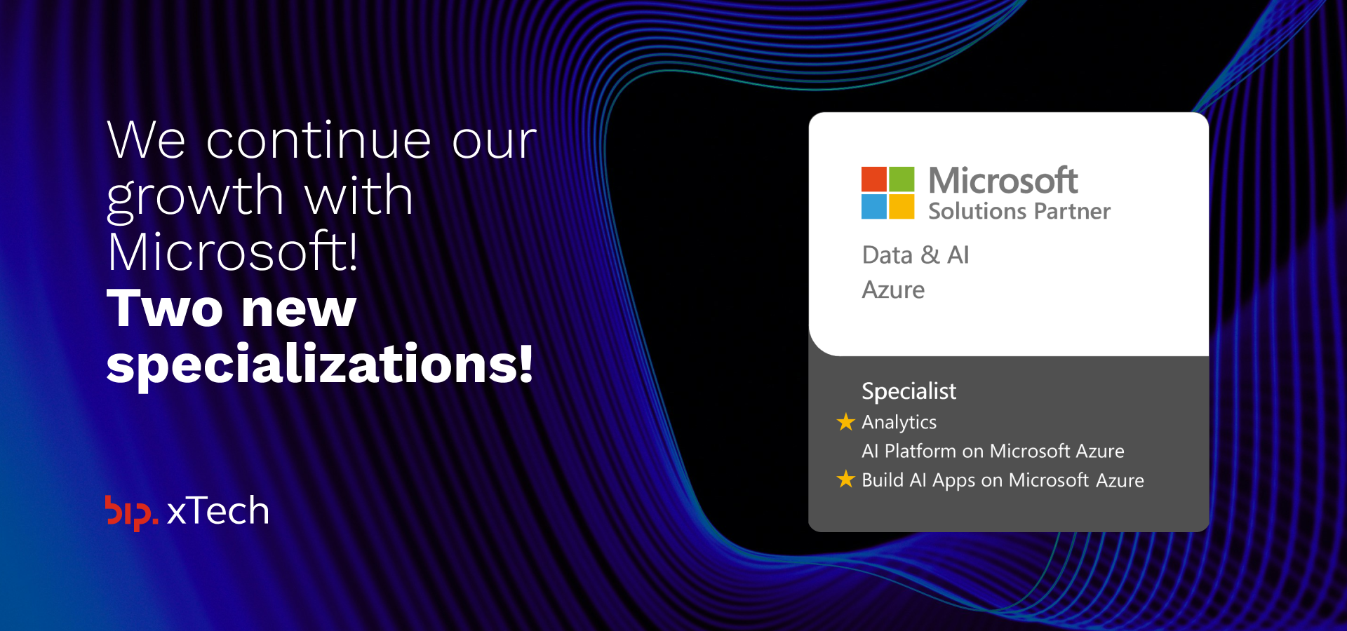 Microsoft Azure Specialization_BIP xTech