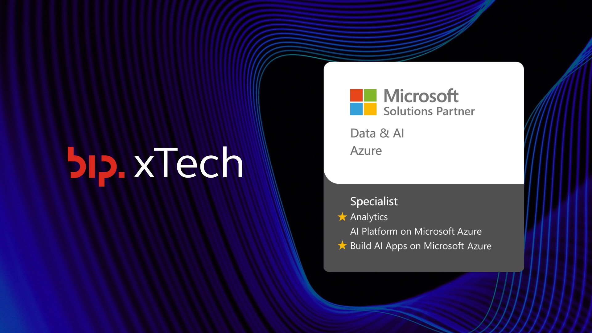 Microsoft Azure Specialization_BIP xTech